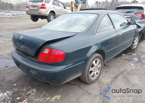 2001 Acura Cl 3.2 z USA, uszkodzony, nr VIN 19UYA42421A032954